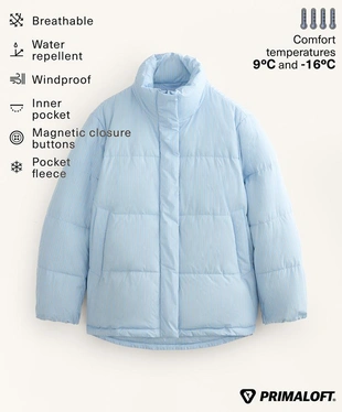 Водоотталкивающая стеганая куртка PRIMALOFT®- Заказать в России