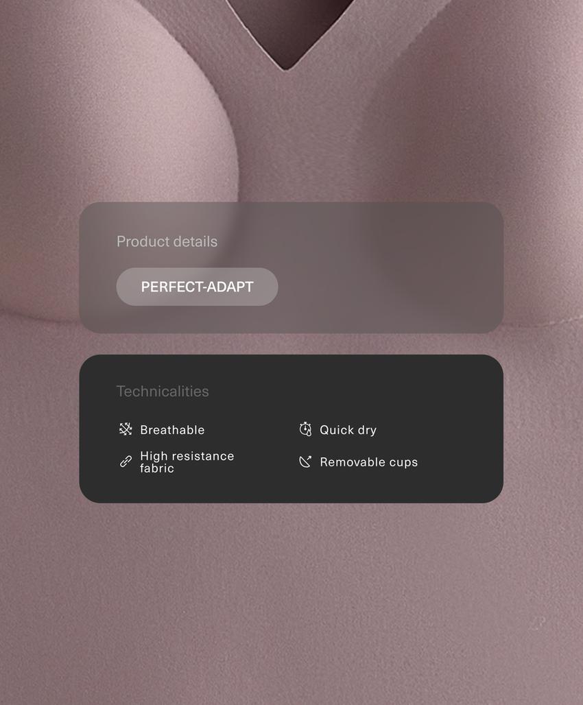 Tank top Perfect-adapt com alças