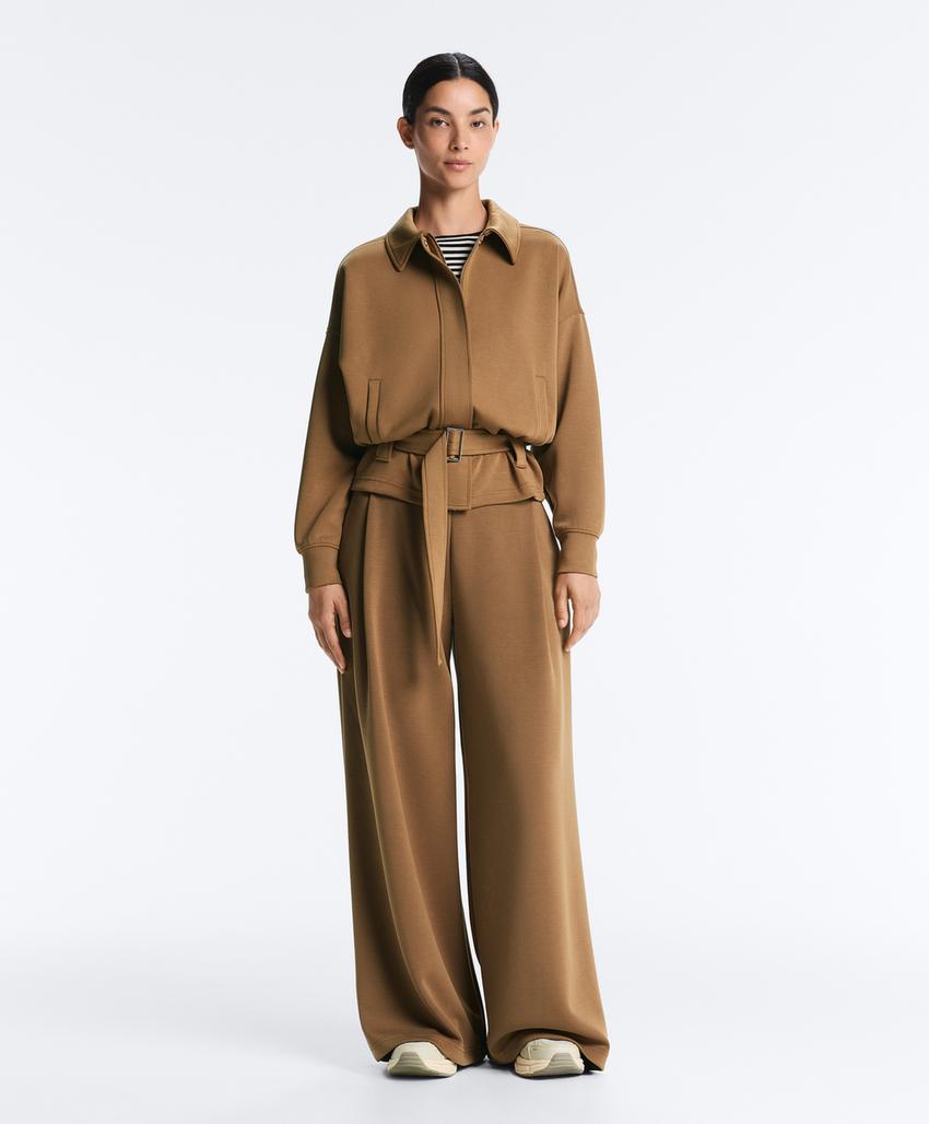 Куртка-utility с поясом из твила