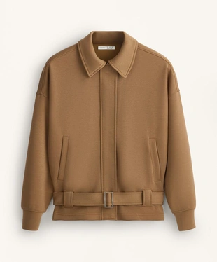 Куртка-UTILITY с поясом из твила- Заказать в России