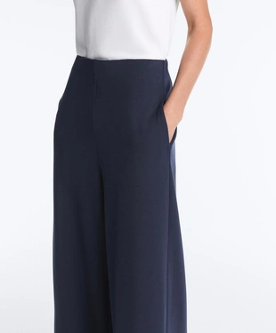 Брюки с морскими полосками из модала- Заказать в России