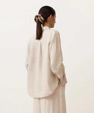 Рубашка RELAXED из 100% льна- Заказать в России