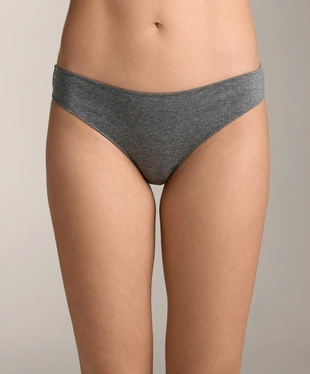 5 классических трусов из смесового хлопка, RIB и гладких- Заказать в России