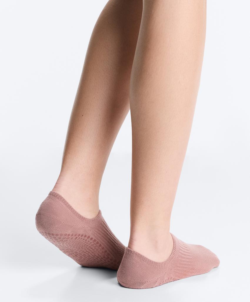 2 пары невидимых носков из смесового хлопка для йоги и пилатеса