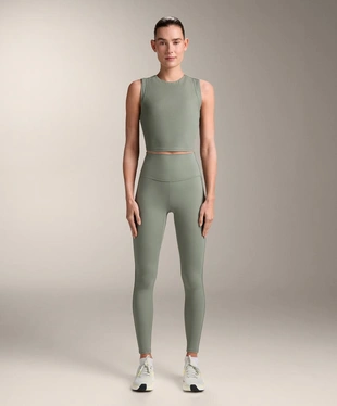 Легинсы длиной до щиколотки COMFORTLUX с завышенной талией RIB- Заказать в России