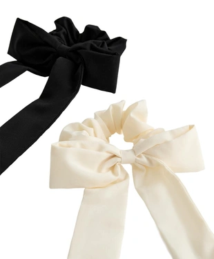 2 резинки для волос с бантом- Заказать в России
