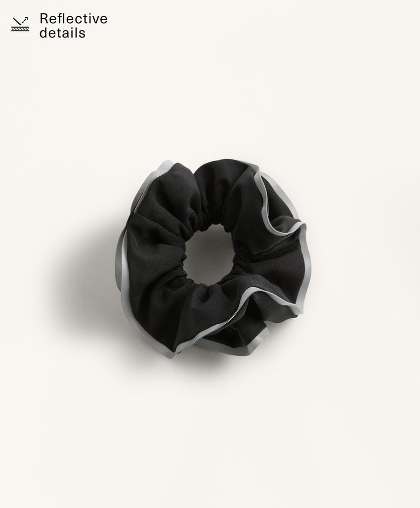 Большая светоотражающая резинка для волос