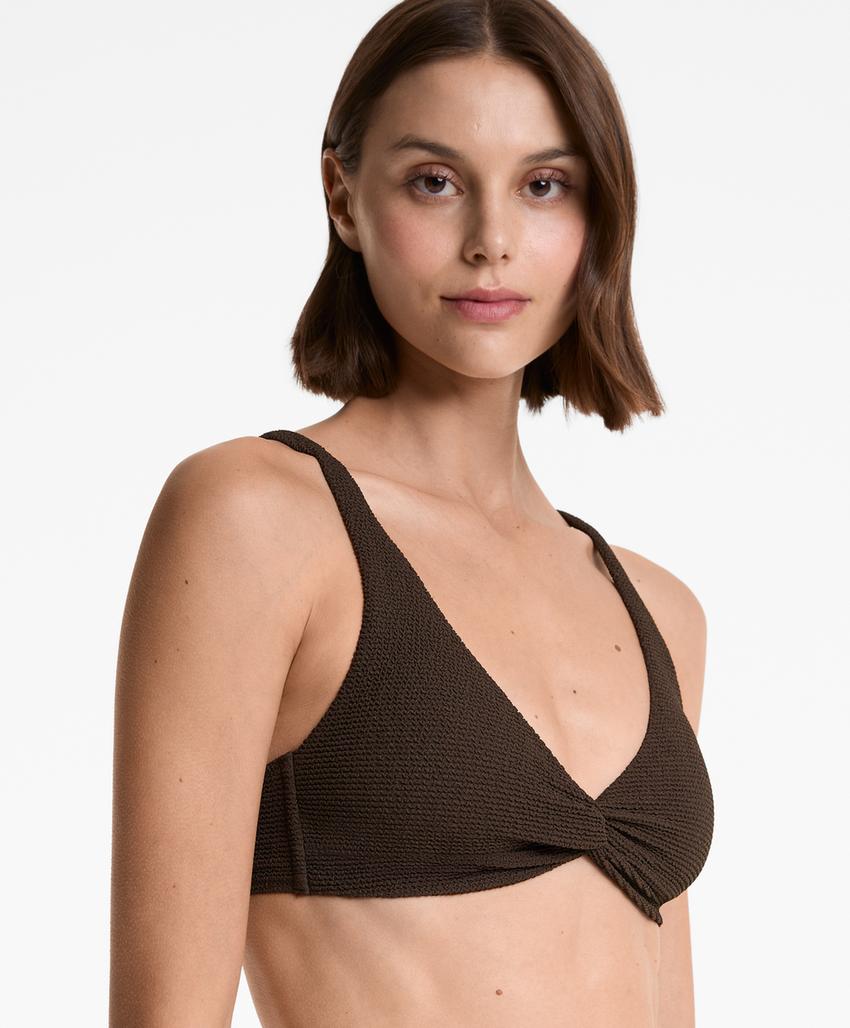 Топ бикини с завязками вокруг шеи