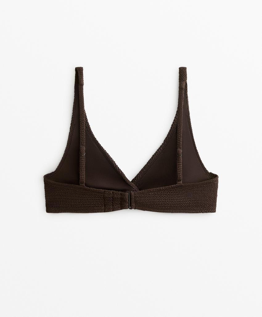 Топ бикини с завязками вокруг шеи