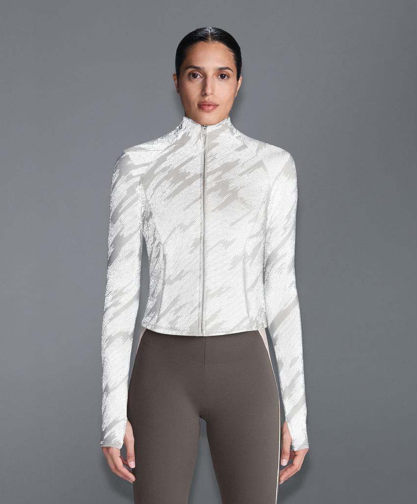 Light warm reflective technical jacket