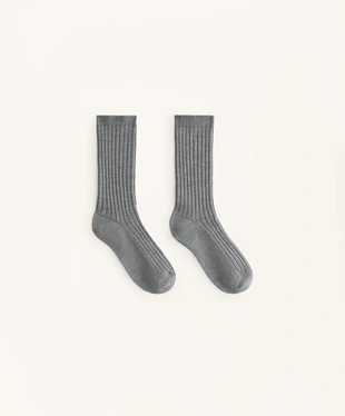 Носки CLASSIC RIB из смесового шелка- Заказать в России