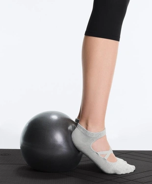 2 пары носков из смесового хлопка с резинками для йоги и пилатеса- Заказать в России