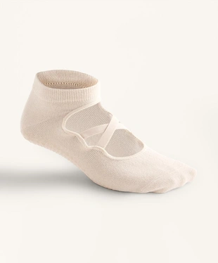 2 пары носков из смесового хлопка с лентами для йоги и пилатеса- Заказать в России