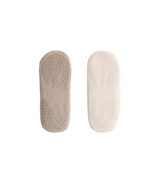 2 PAIRS OF POLYAMIDE BLEND YOGA AND PILATES SOCKS WITH DOUBLE STRAPS- Заказать в России