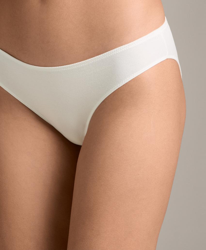 Классические трусики из хлопковой смеси, 5 штук, рифленые и гладкие