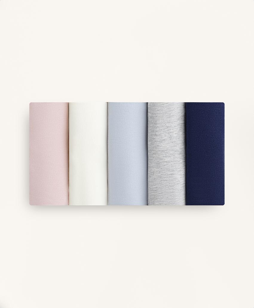 5 классических трусов из смесового хлопка