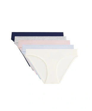 5 классических трусов из смесового хлопка- Заказать в России