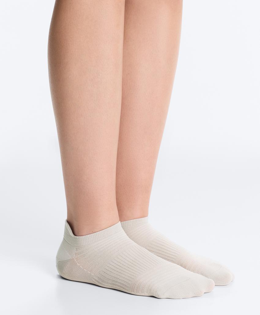 3 пары носков-Sneaker с язычком на пятке из смесового полиамида