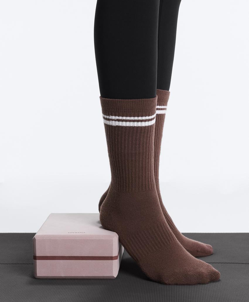 2 пары Classic носки для йоги и пилатеса из смесового хлопка