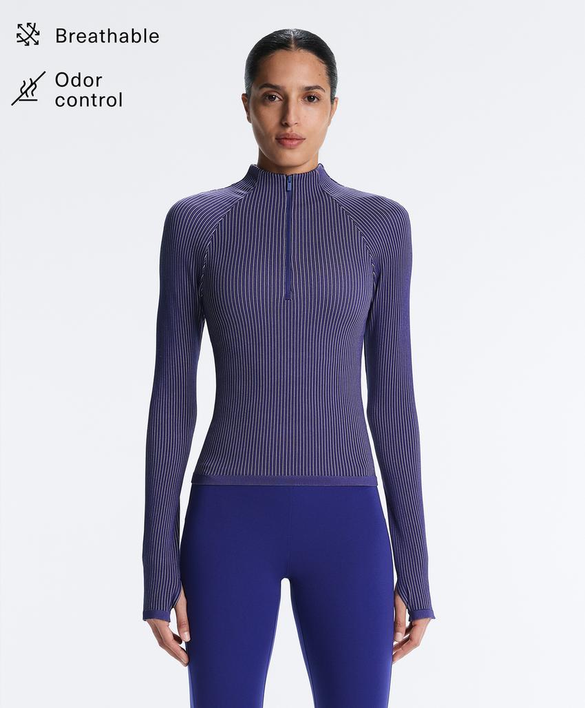 Лонгслив из высокотехнологичной ткани