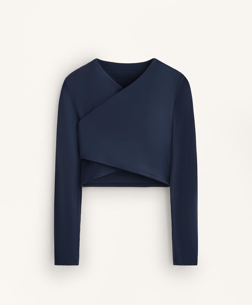 Tank top Comfortlux с перекрестными деталями и рукавами