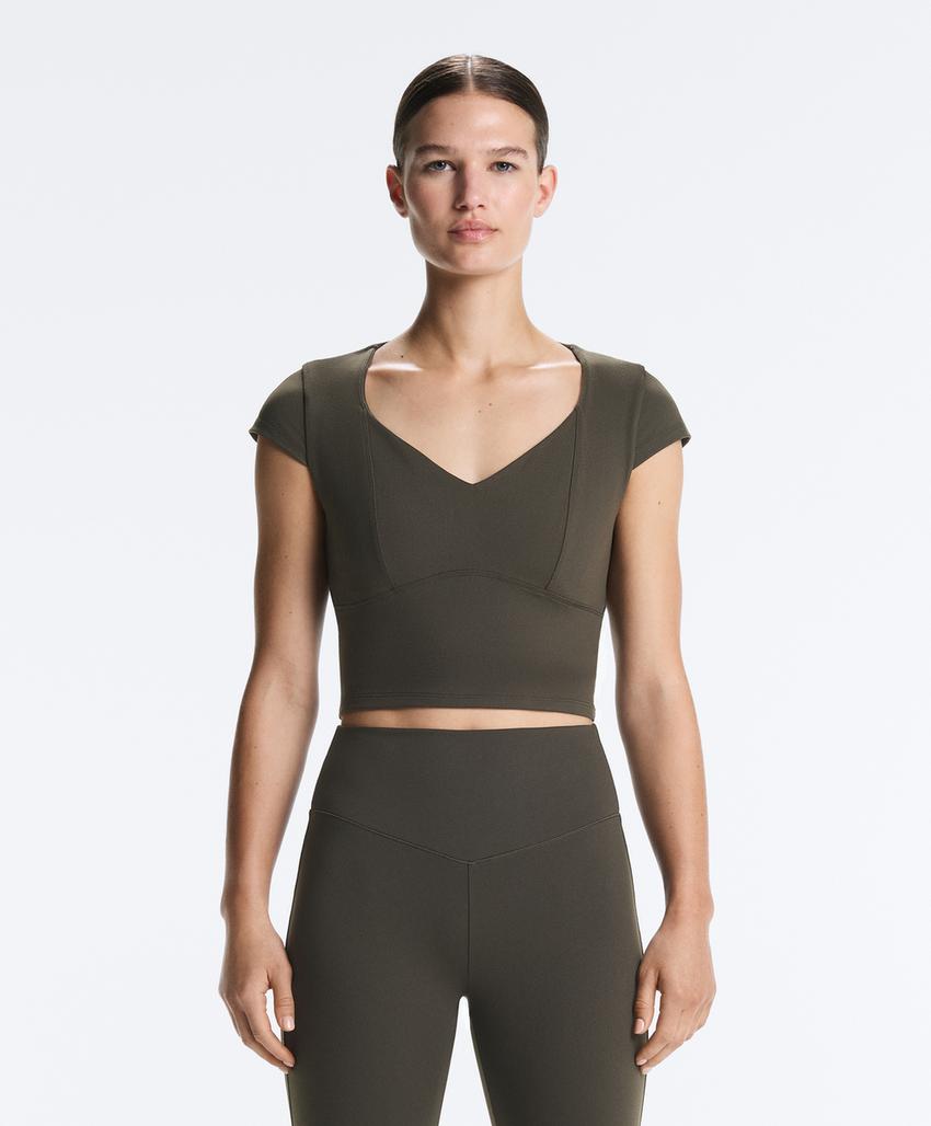 Tank top Evermove с коротким рукавом