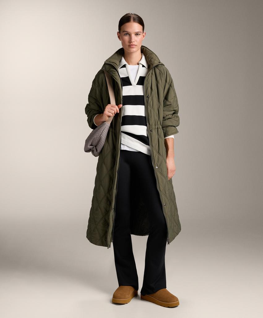 Поло из полотна с набивным узором из хлопка