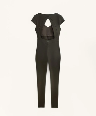 Длинный комбинезон EVERMOVE с коротким рукавом- Заказать в России