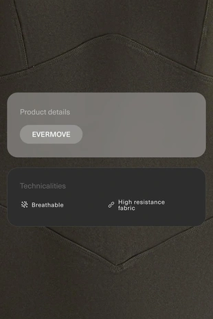 Длинный комбинезон EVERMOVE с коротким рукавом- Заказать в России