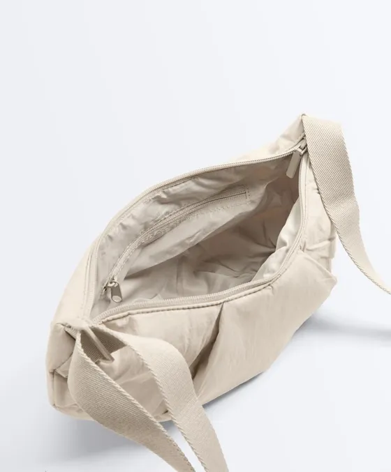 Стеганая мини-сумка с плечевым ремнем