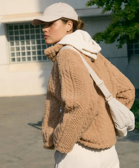 Стеганая мини-сумка с плечевым ремнем