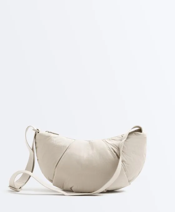 Стеганая мини-сумка с плечевым ремнем