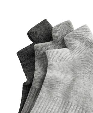 3 пары спортивных носков-SNEAKER с язычком из смесового хлопка- Заказать в России