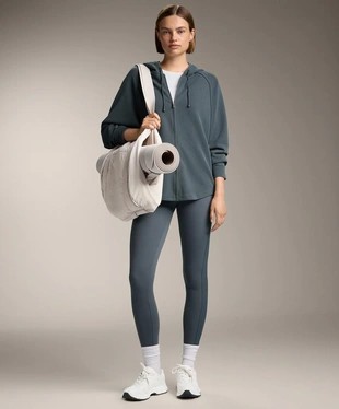 Куртка в рубчик с капюшоном и 29% модала- Заказать в России