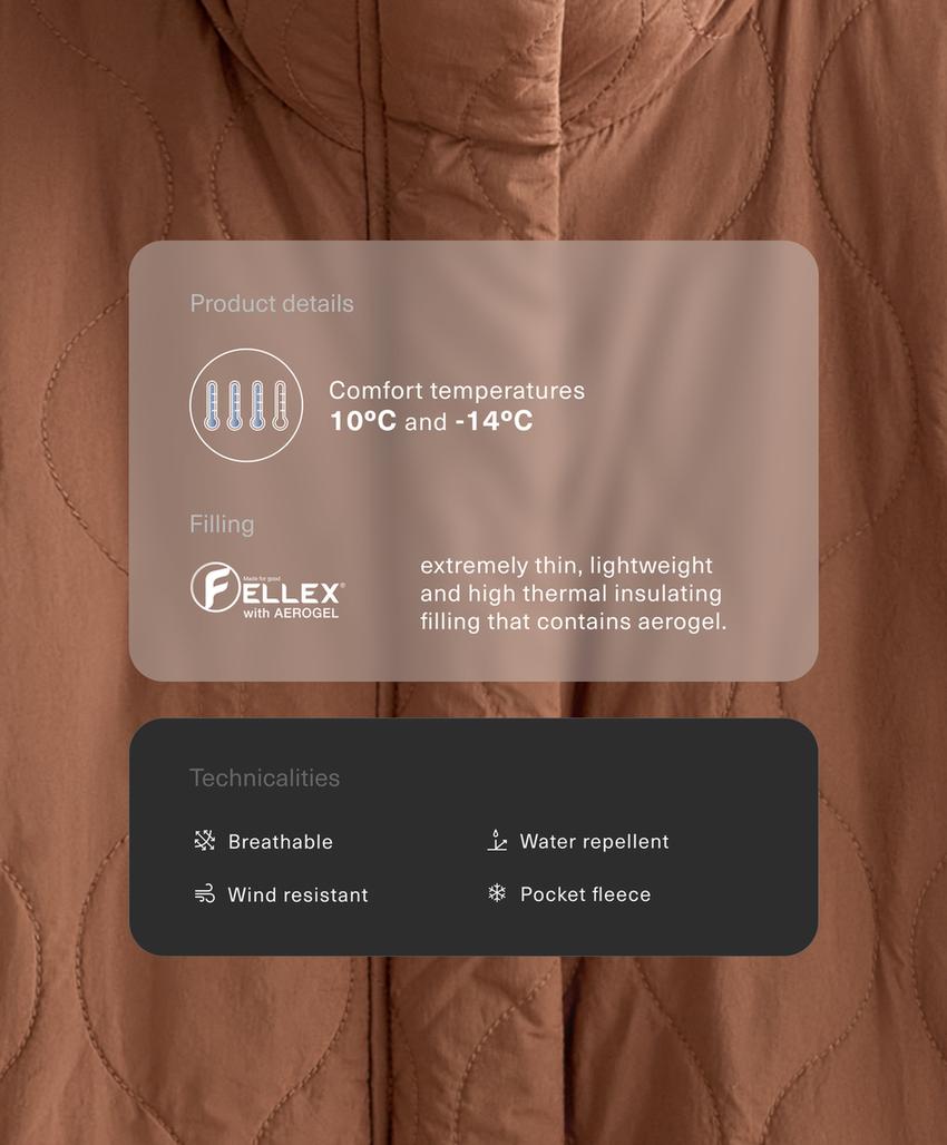 Утепленная водоотталкивающая куртка FELLEX® с AEROGEL