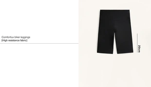 Легинсы-велосипедки COMFORTLUX с высокой посадкой длиной 20 см- Заказать в России