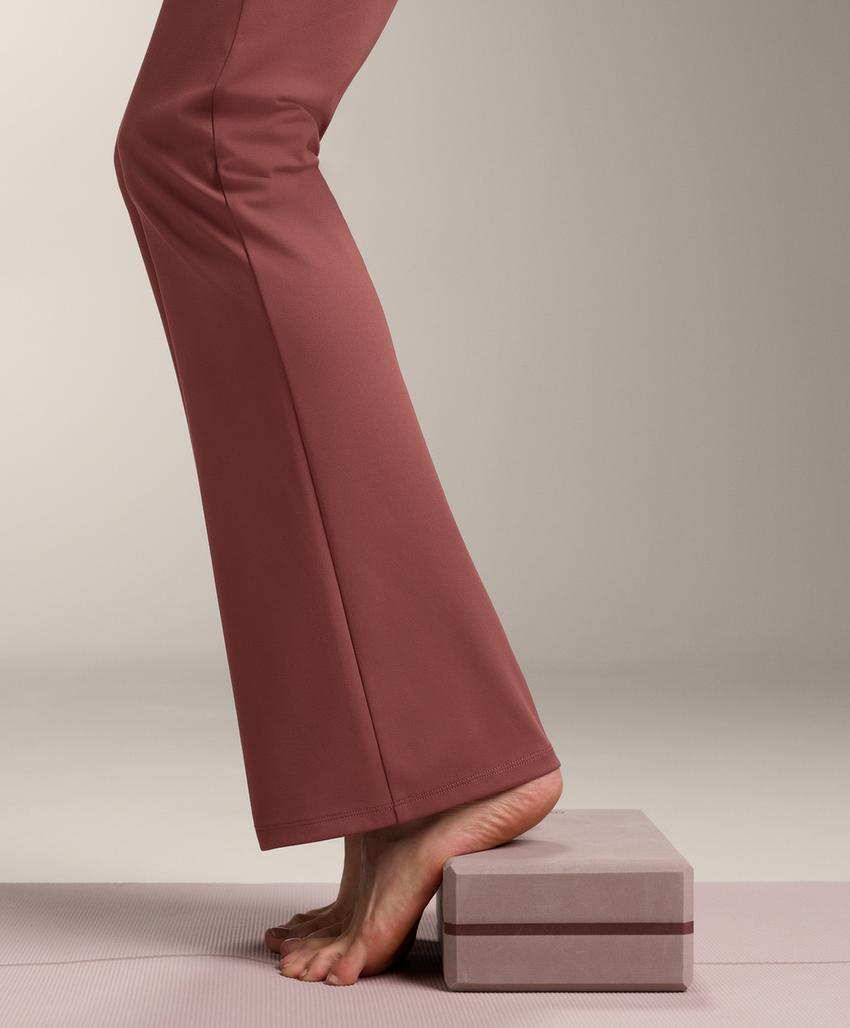 Брюки с завышенной талией и широкими штанинами comfortlux с драпировкой на талии