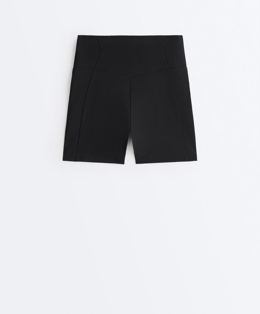 Hot pant с завышенной талией Compressive с карманом, 10 см