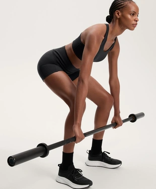 HOT PANT с завышенной талией COMPRESSIVE с карманом, 10 см- Заказать в России