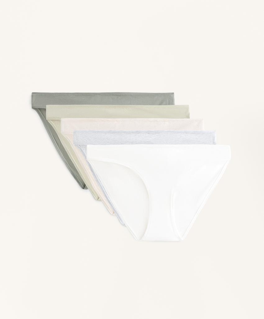 5 хлопковых классических трусиков