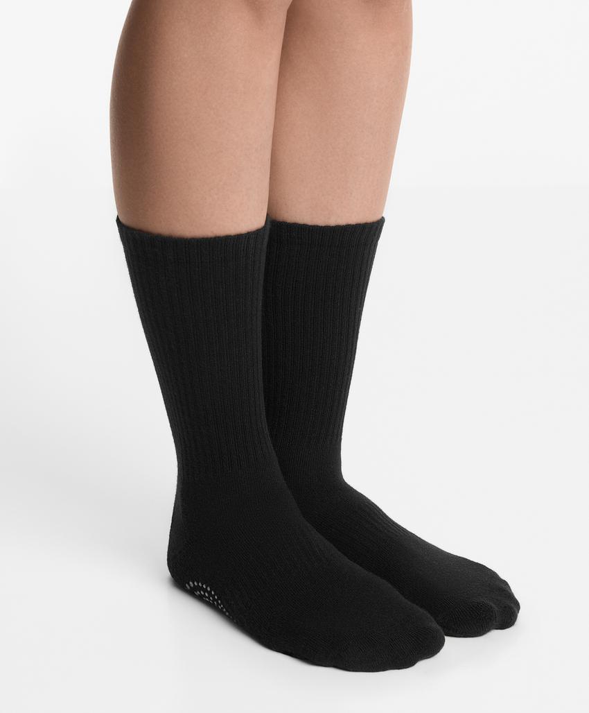 Носки из хлопкового смесового материала для классической йоги и пилатеса, 2 пары