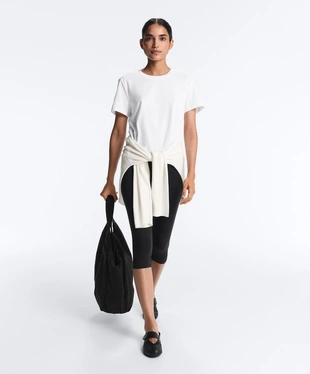 REGULAR FIT COTTON BLEND SHORT SLEEVE T-SHIRT- Заказать в России