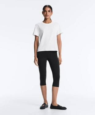 REGULAR FIT COTTON BLEND SHORT SLEEVE T-SHIRT- Заказать в России