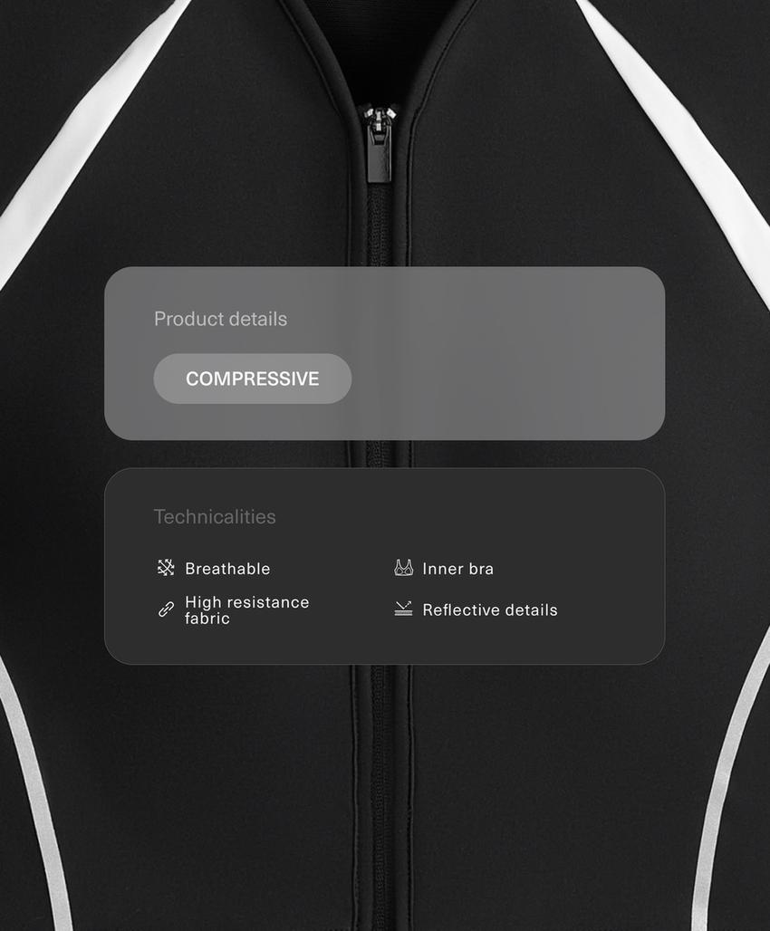 Tank top Compressive светоотражающий