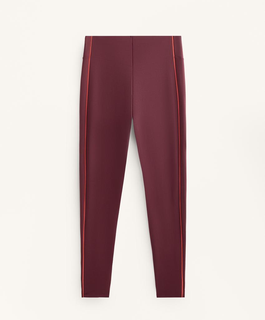 Леггинсы с высокой талией и укороченными штанинами 65 см для коррекции фигуры