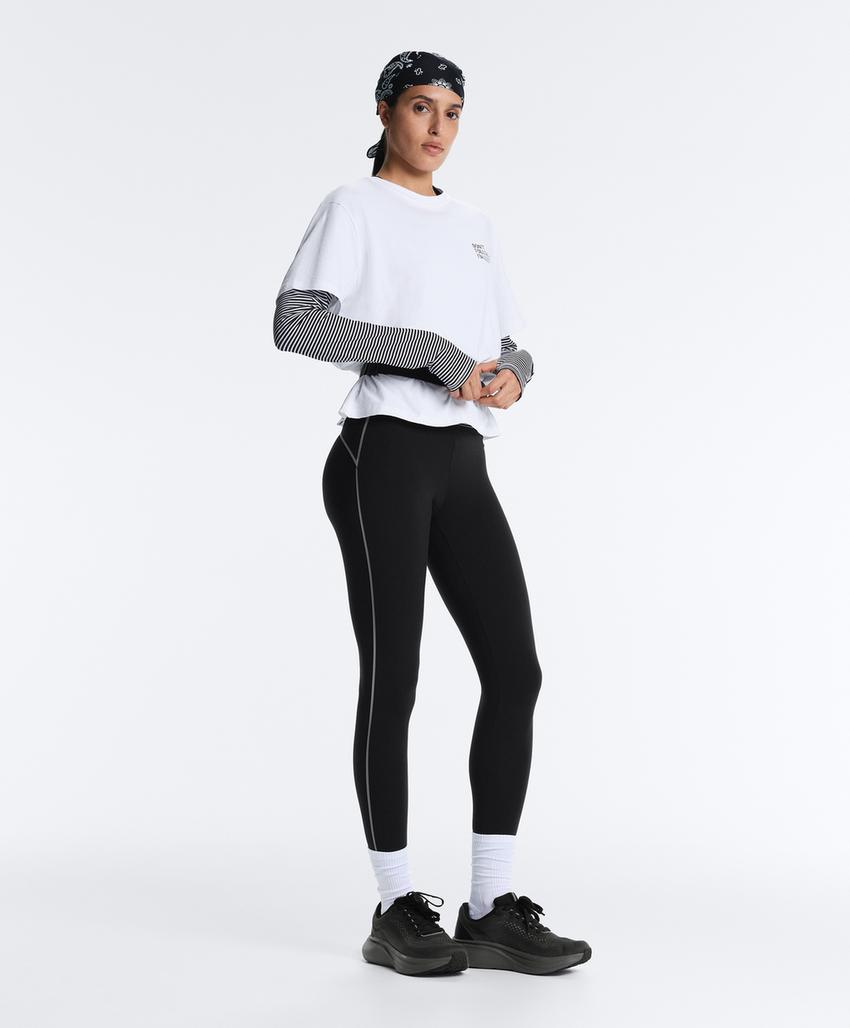 Легинсы Compressive Core Control с завышенной талией, светоотражающие