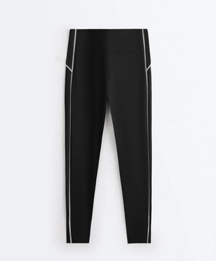 Легинсы COMPRESSIVE CORE CONTROL с завышенной талией, светоотражающие- Заказать в России