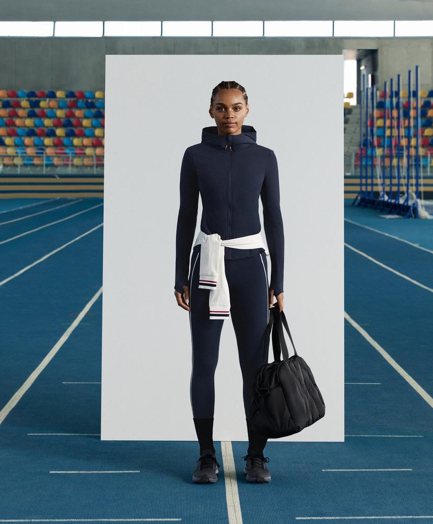 Стеганая высокотехнологичная спортивная сумка