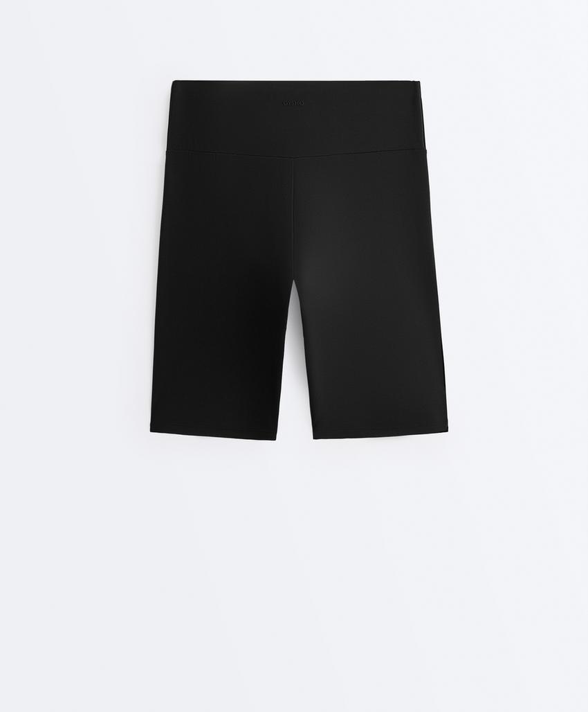 Леггинсы байкерские comfortlux с высокой посадкой 20 см