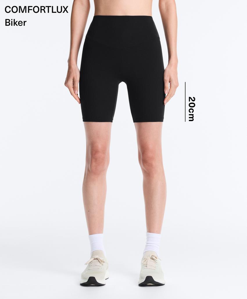 Леггинсы байкерские comfortlux с высокой посадкой 20 см